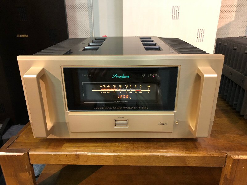 Accuphase 新型A級モノラルパワーA-300の試聴