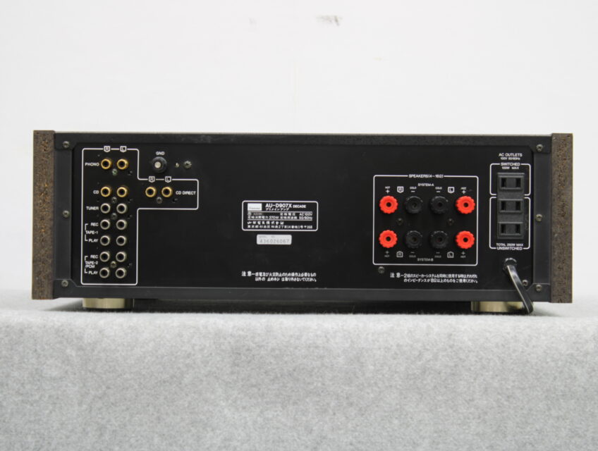 SANSUI AU-D907X DECADE プリメインアンプ | [公式] オーディオ